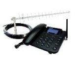 CELULAR RURAL 900MHZ+ANTENA 17DBI+CABO 15M (AQUARIO)